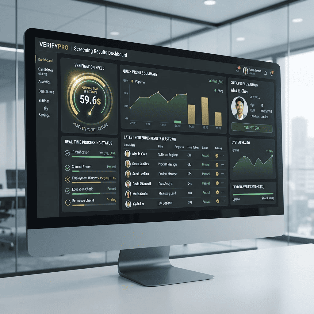 Rapid Check Dashboard