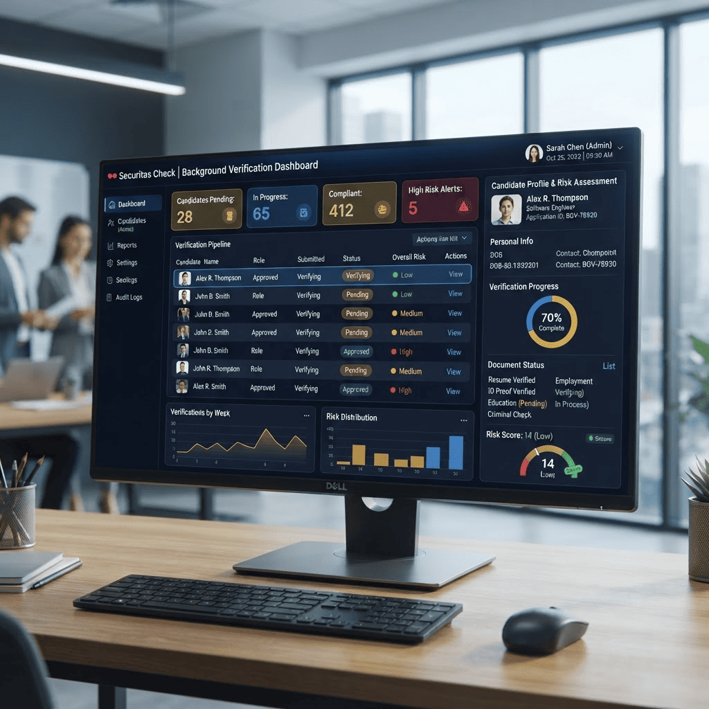 Verigo.ai Dashboard